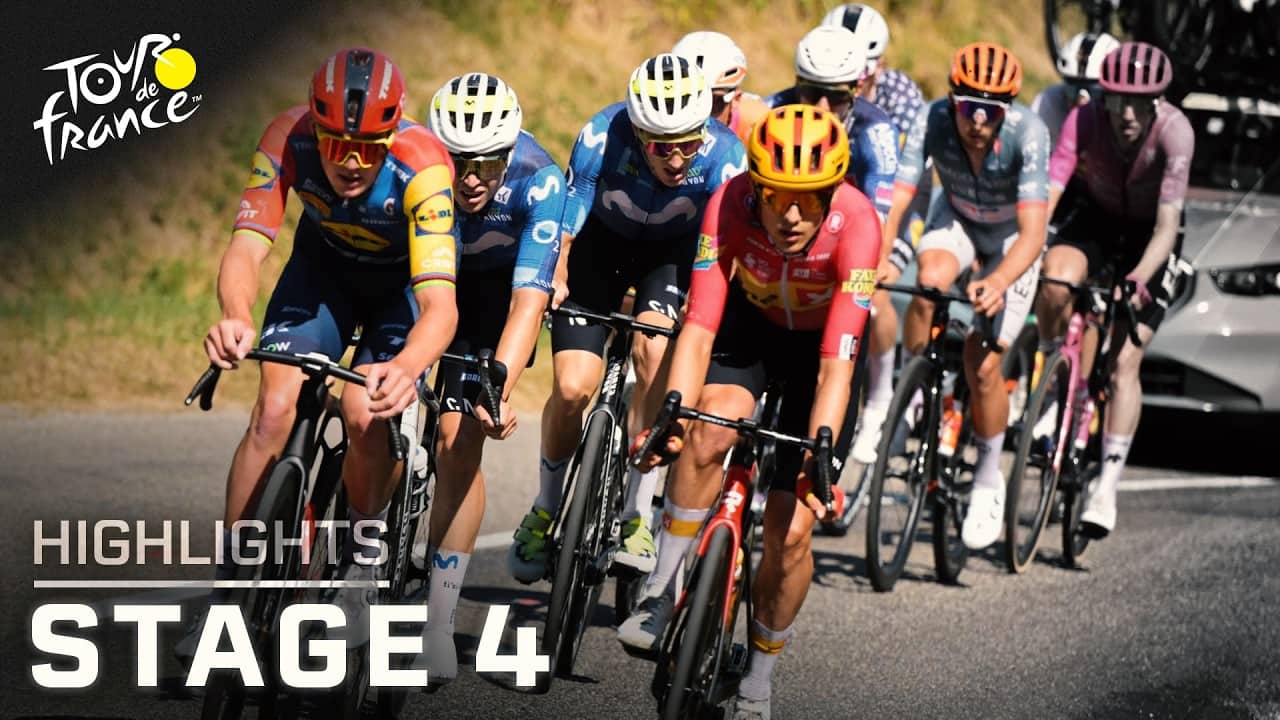 Tour de France 2026, Stage 4 | EXTENDED HIGHLIGHTS | 7/7/2026 | Cycling on NBC Sports