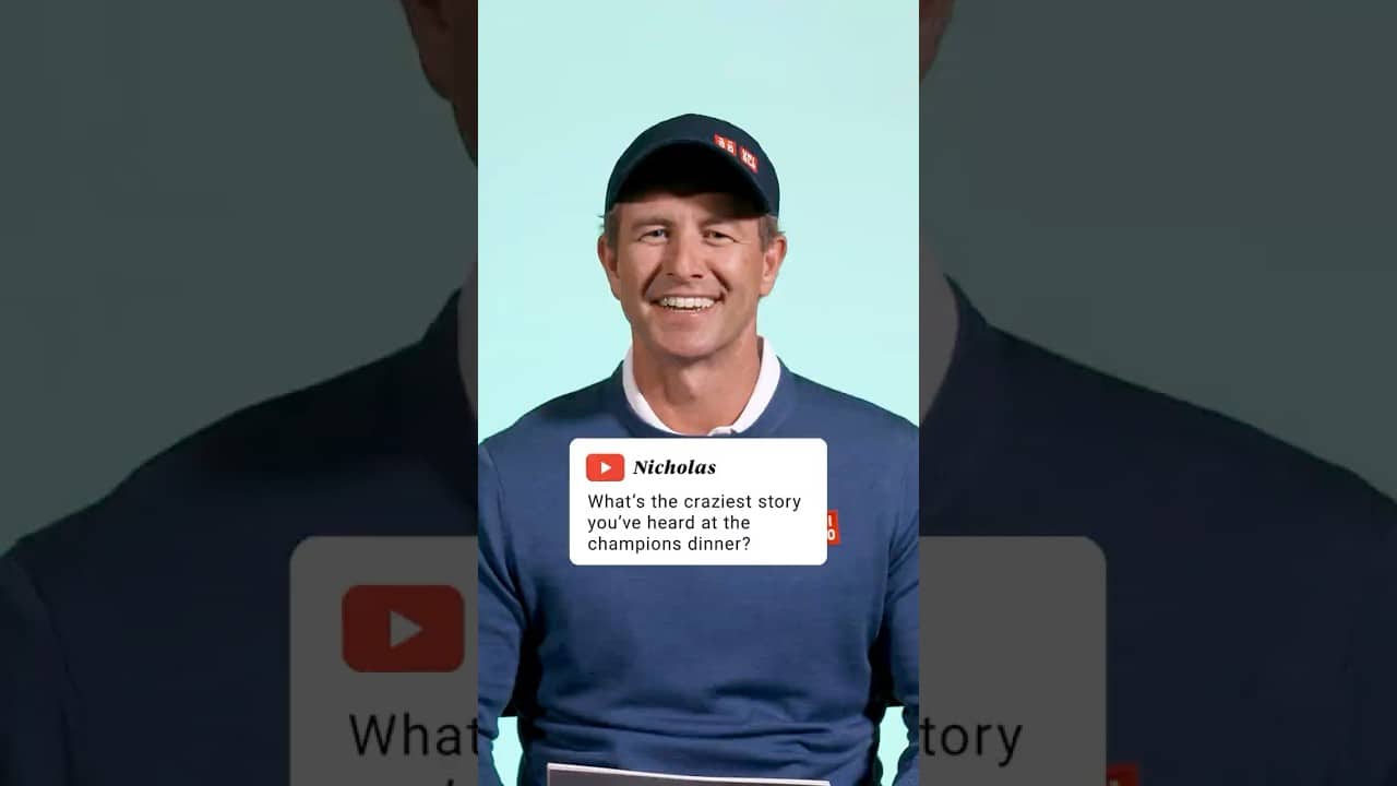 Adam Scott shares his best Masters Champions Dinner story. 😂