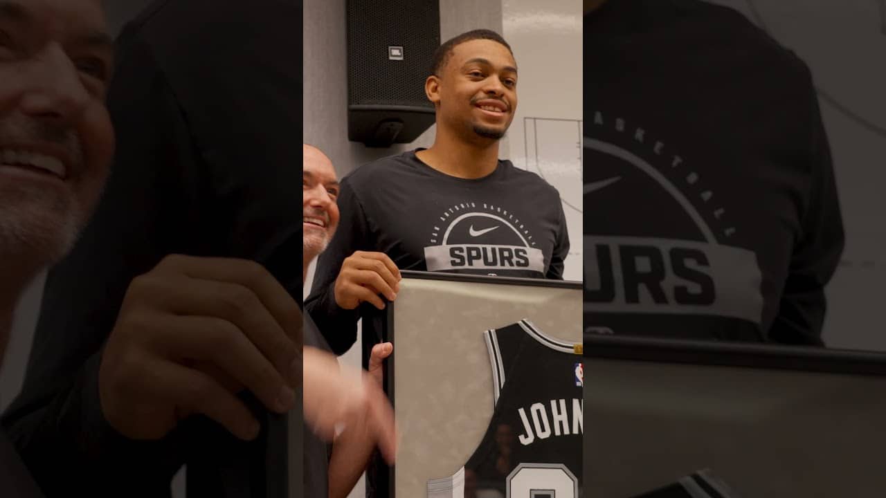 𝟖𝟐 𝐨𝐟 𝟖𝟐 #nba #Spurs #keldonjohnson