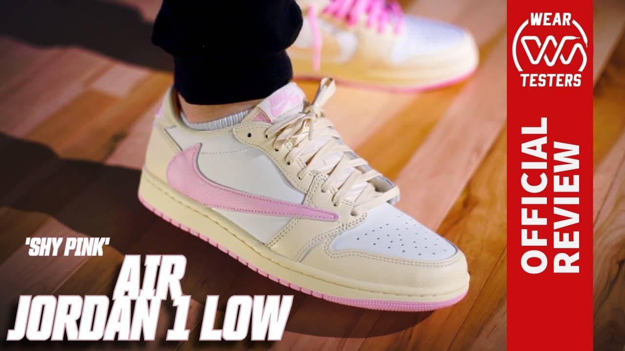 Air Jordan 1 Low OG SP Shy Pink Travis Scott