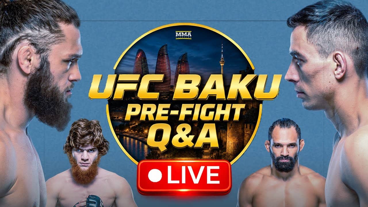 UFC Baku: Fiziev vs. Torres LIVE People's Pre-Fight Show | MMA Fighting