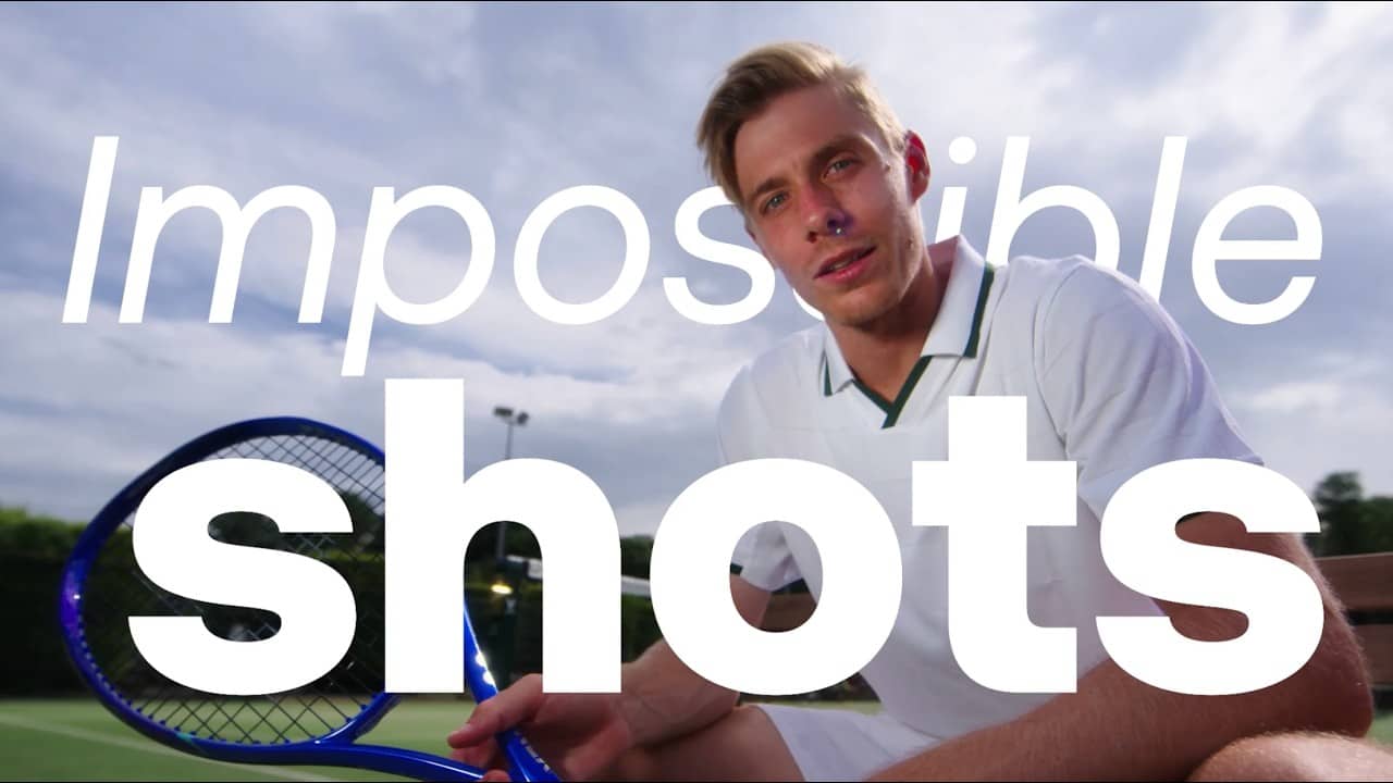 Denis Shapovalov Takes On The ATP Stella Artois Impossible Shot 🎯