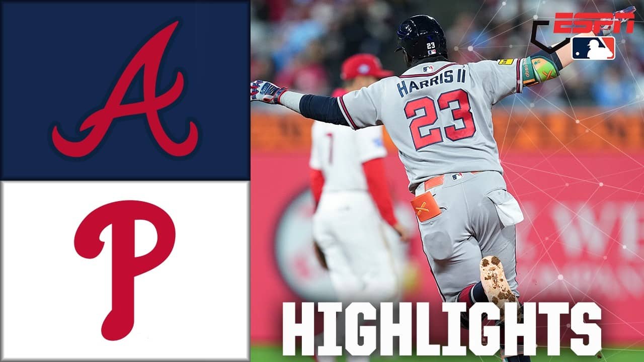 Atlanta Braves vs. Philadelphia Phillies | Full Game Highlights | ESPN MLB