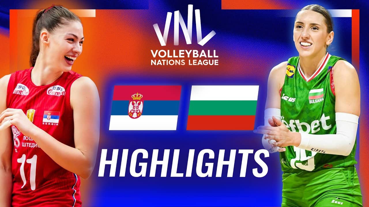 Serbia 🇷🇸 vs. Bulgaria 🇧🇬 - Highlights | Week 3 | Women's VNL 2026