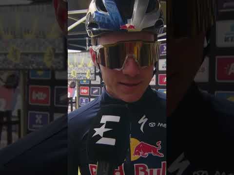 Remco Evenepoel ahead of his debut at the Tour of Flanders 👀
