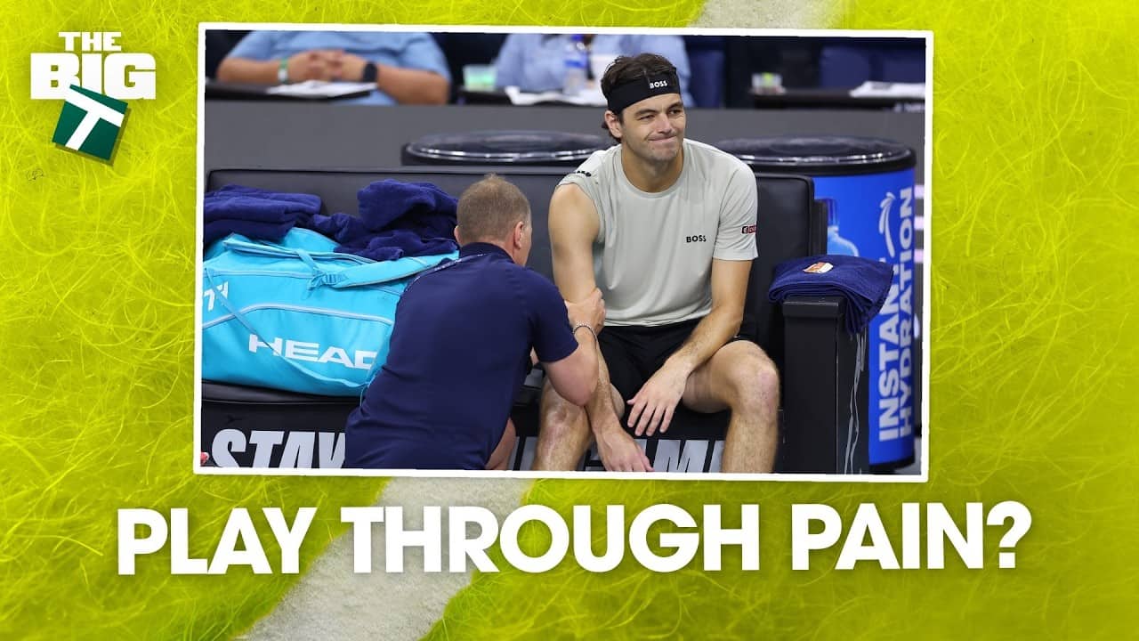 Taylor Fritz Is Playing Hurt — Smart or Risky? | The Big T Podcast