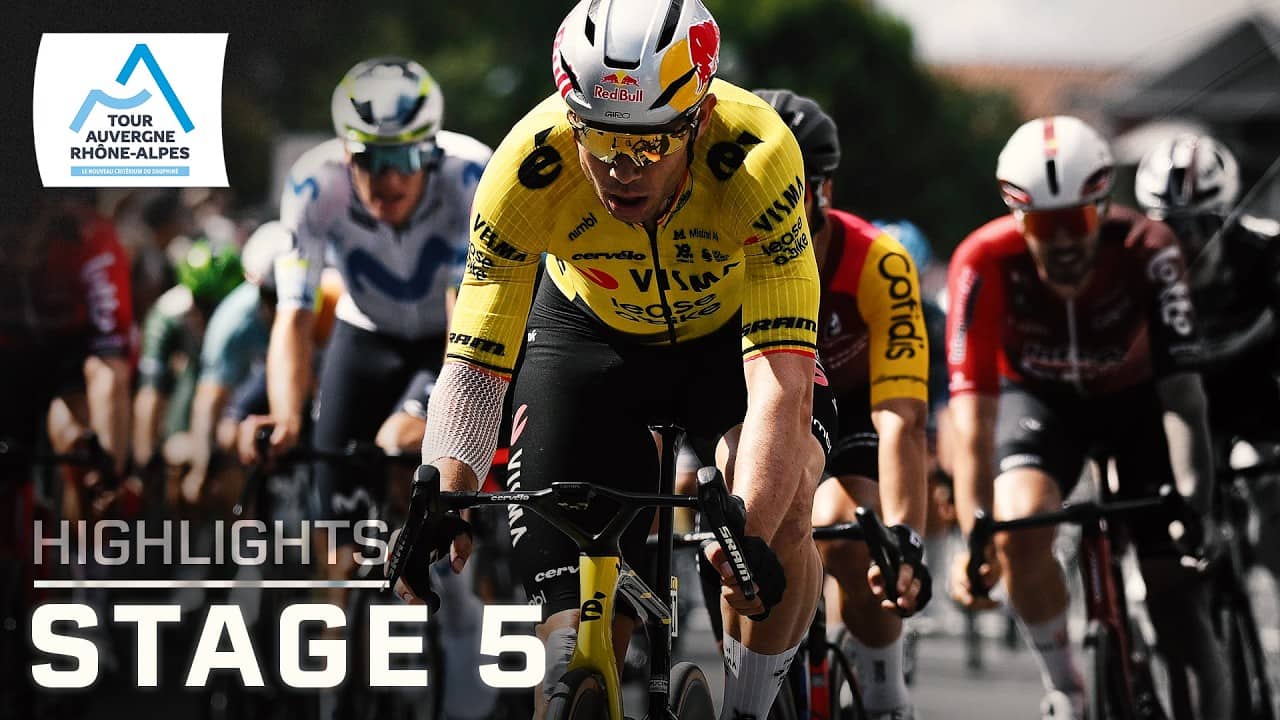 Tour Auvergne-Rhone-Alpes 2026, Stage 5 | EXTENDED HIGHLIGHTS | Cycling on NBC Sports