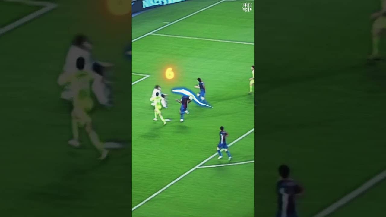 📅 OTD in 2007… Messi vs Getafe 🤯 #shorts #fcbarcelona #football