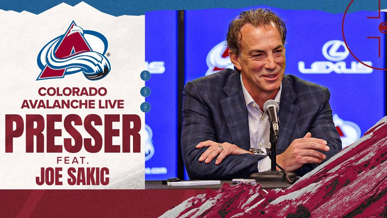 Avalanche Press Conference LIVE (June 11, 2026)