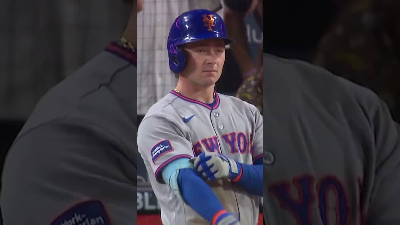 A.J. Ewing challenges the close call and wins 🙌 #mets #mlb #baseball #sports #highlights