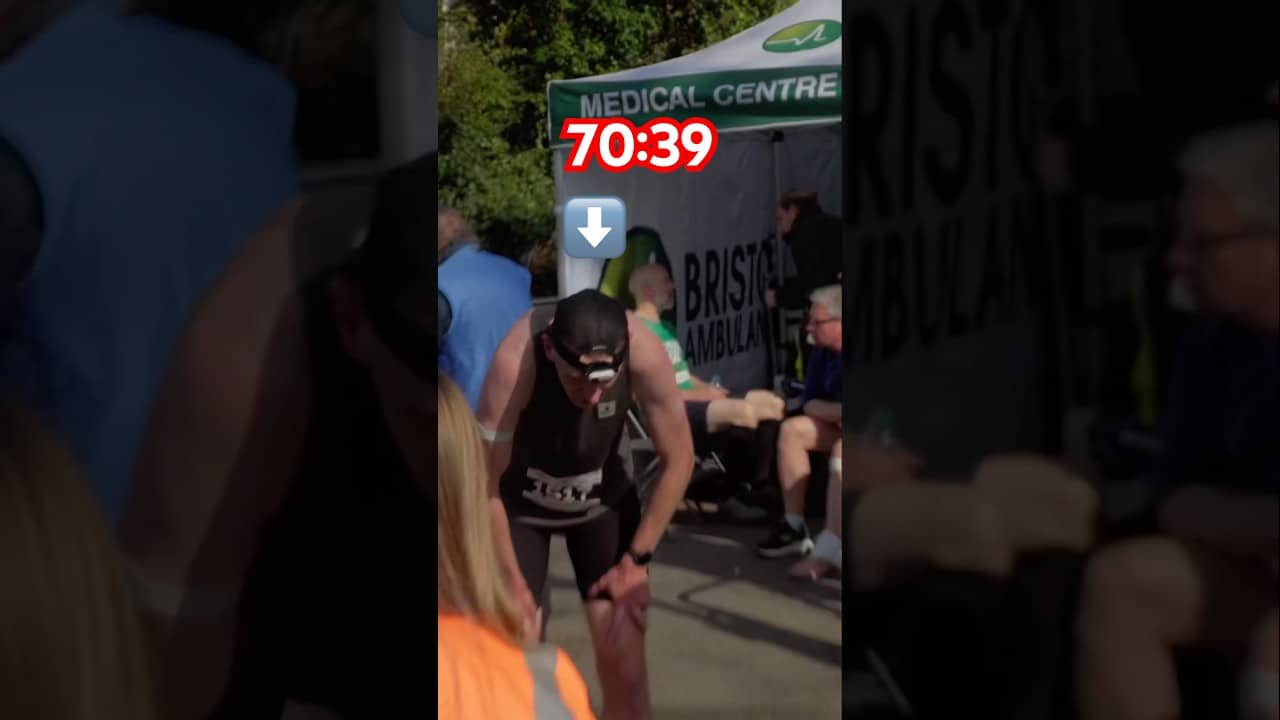 LEAVING IT ALL OUT THERE 🥵 HUGE Half Marathon PB At Gloucester Half Marathon