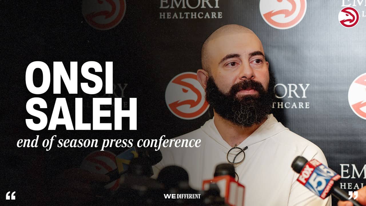 GM Onsi Saleh Atlanta Hawks End of Season Press Conference