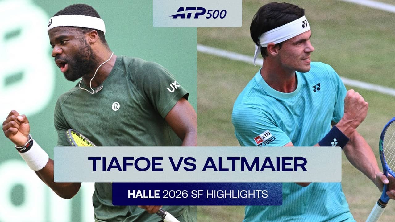 Frances Tiafoe vs. Daniel Altmaier Highlights | Halle 2026 Semi-Final