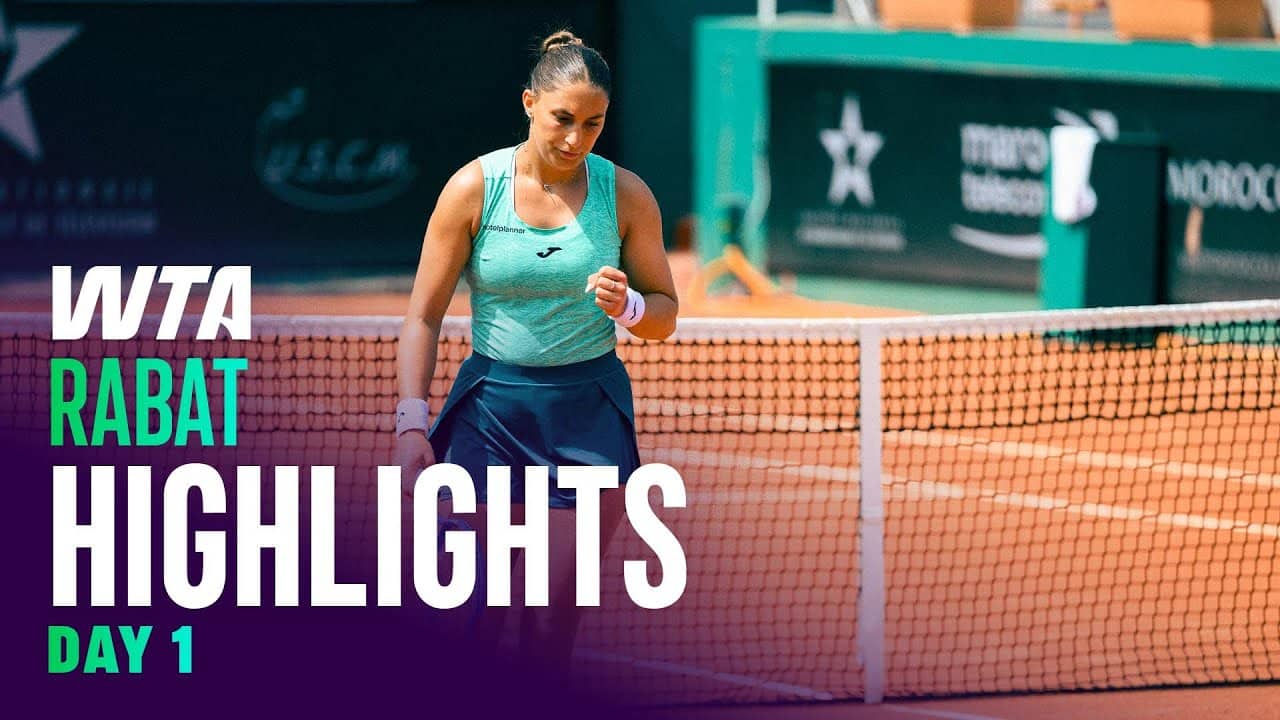 Day 1 in Rabat featuring Udvardy, Parks & more! | WTA Match Highlights