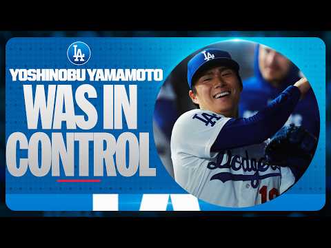 Yoshinobu Yamamoto strikes out 7 and retires 20 straight Mets batters in superb start 🌟 | 山本由伸ハイライト
