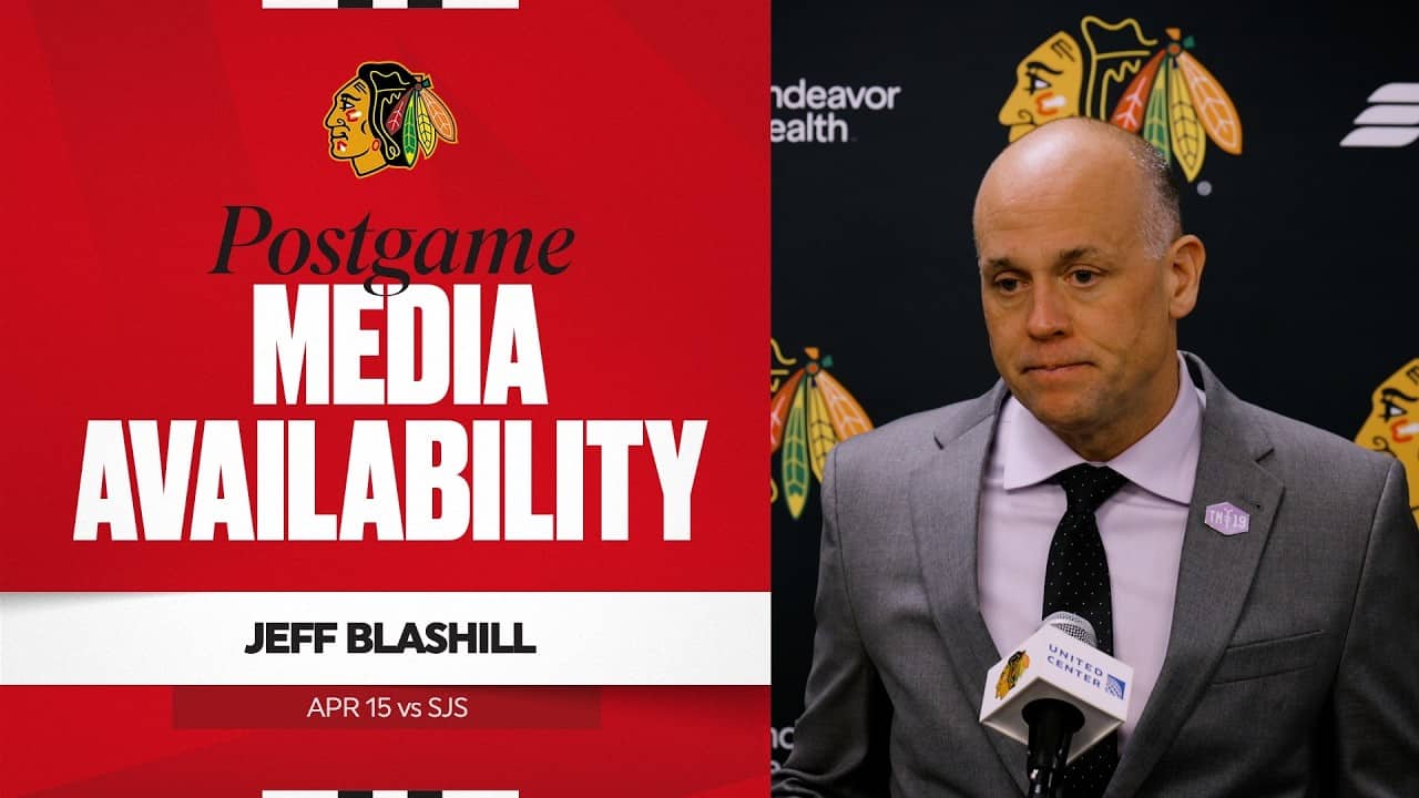 "I thought the crowd was great." | Jeff Blashill Postgame 4.15.26 Against Sharks