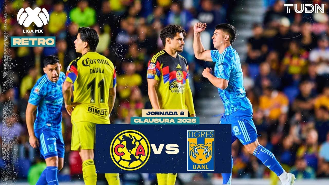 REVÍVELO: ¡A domicilo los Tigres le pegan un baile a las Águilas del América! | TUDN