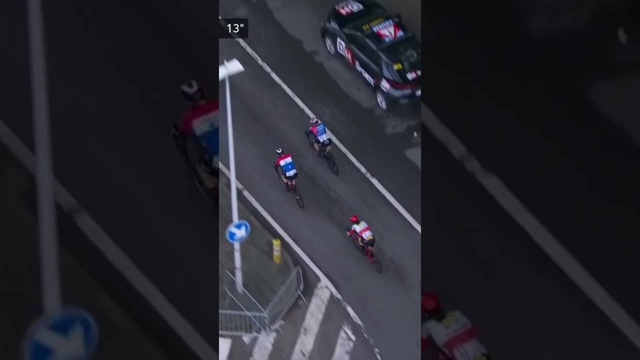 When Grace Brown won an epic Liège–Bastogne–Liège sprint against Vollering & Longo Borghini in 2024💥