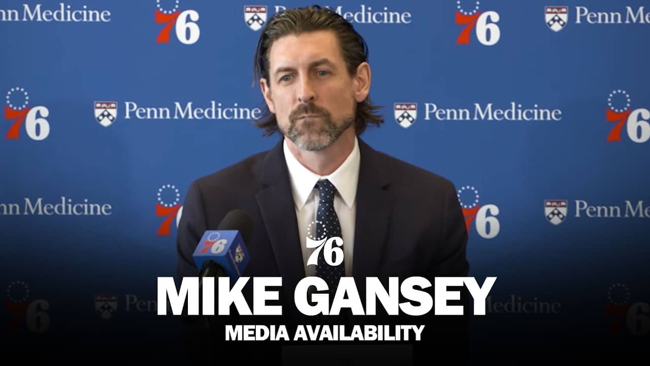 Philadelphia 76ers Draft Night Media Availability 🎙️ | Mike Gansey | 06.23.26