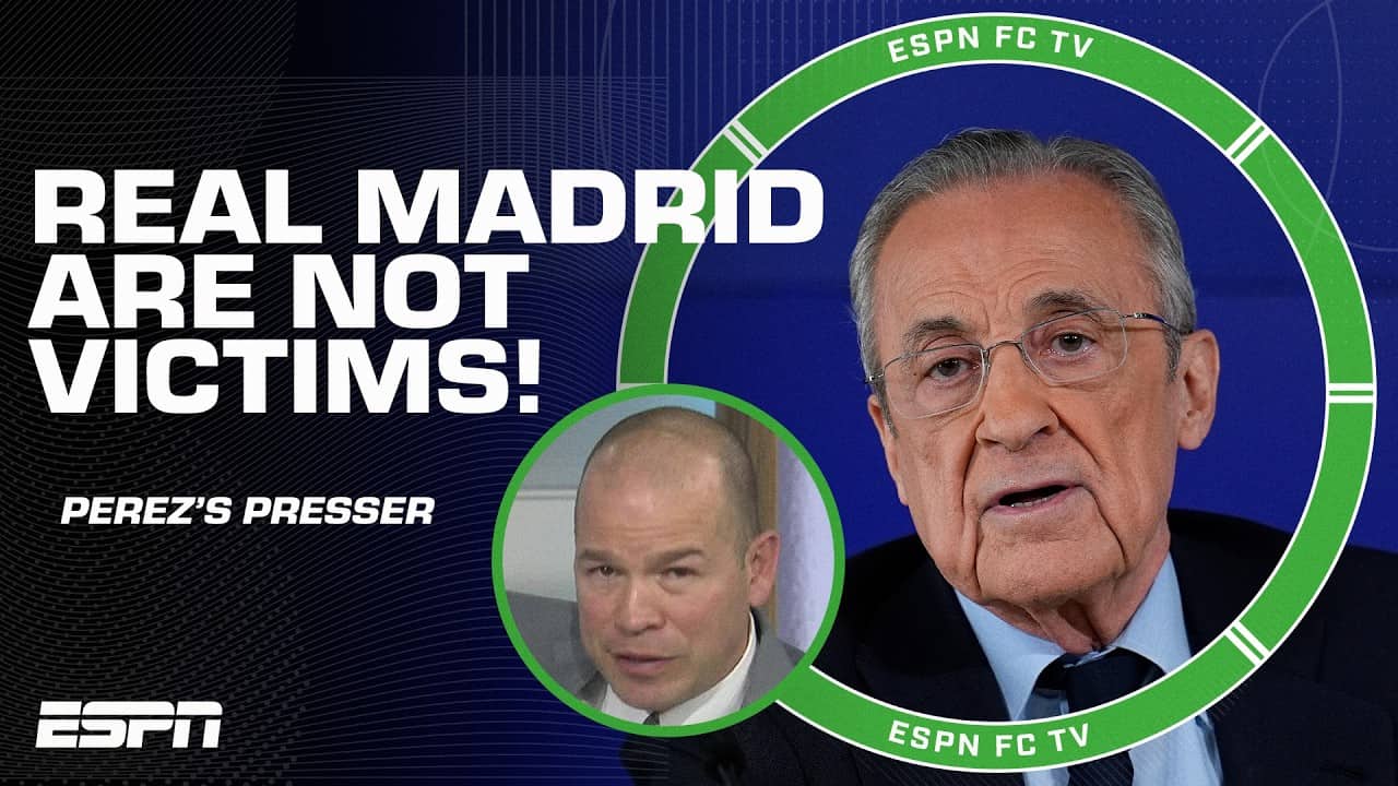 Ale Moreno on Florentino's recent press conference: Real Madrid are NOT VICTIMS! 😳 | ESPN FC