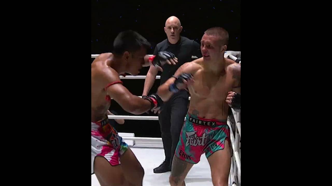 Nail-biting knockdowns 🤯 Relive all the intense striking action between Shadow and Erik Hehir!