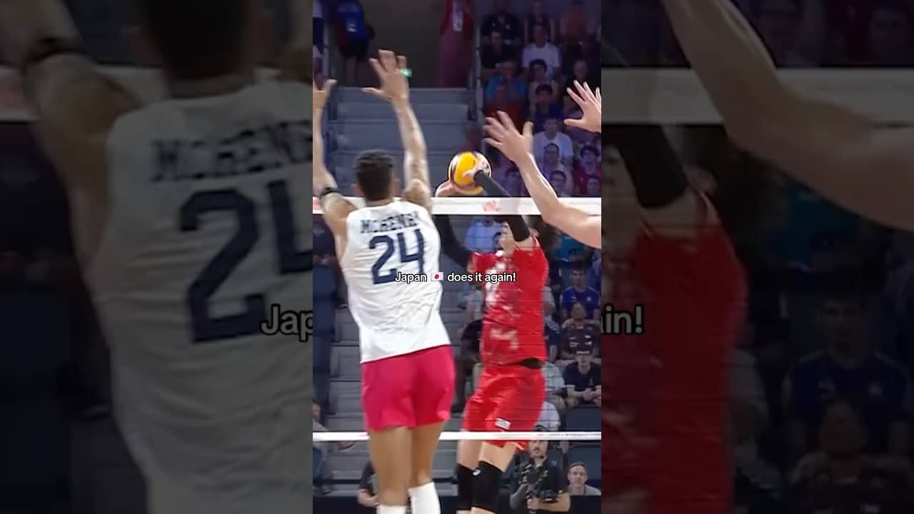 Pure satisfaction for the eyes 🔥😍 #japan #vnl26 #volleyballworld