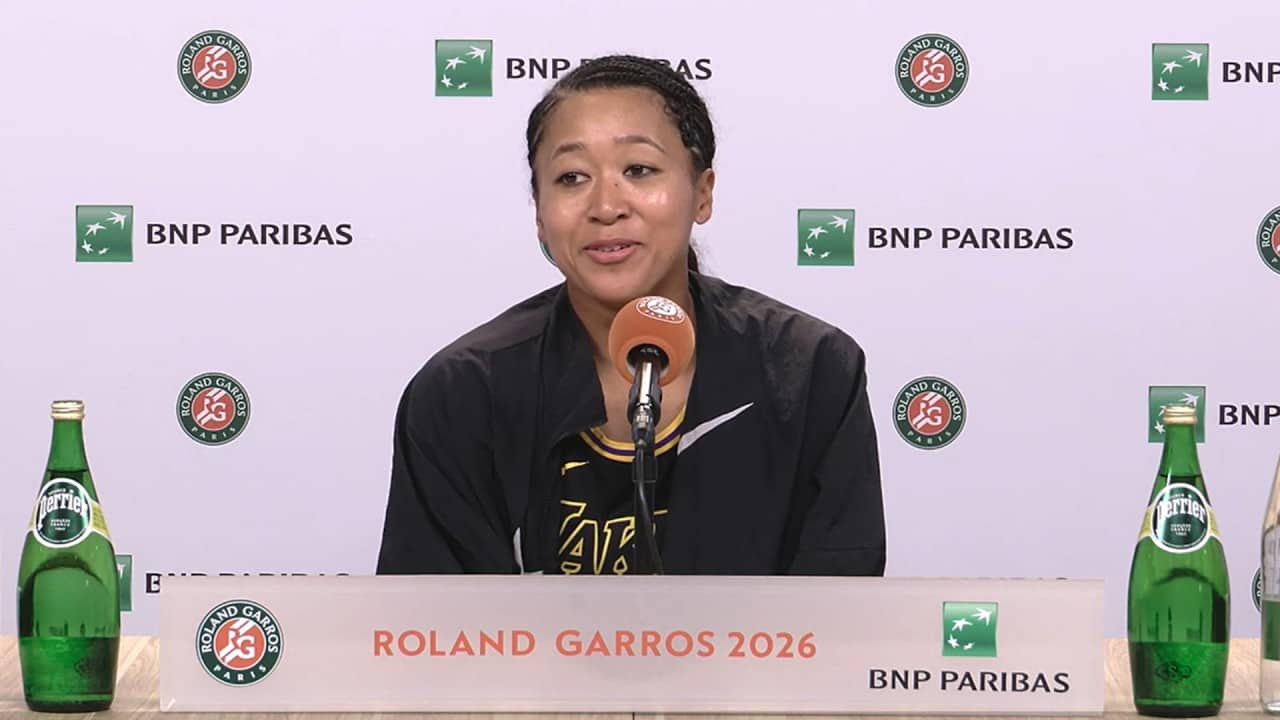 Roland-Garros 2026 - Naomi Osaka on Aryna Sabalenka Clash: “YOLO, Whatever Happens”