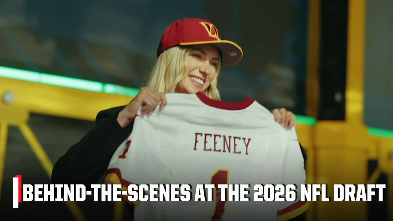 What it's like to be a draft prospect at the 2026 NFL Draft in Pittsburgh with Katie Feeney 🍿 | SC