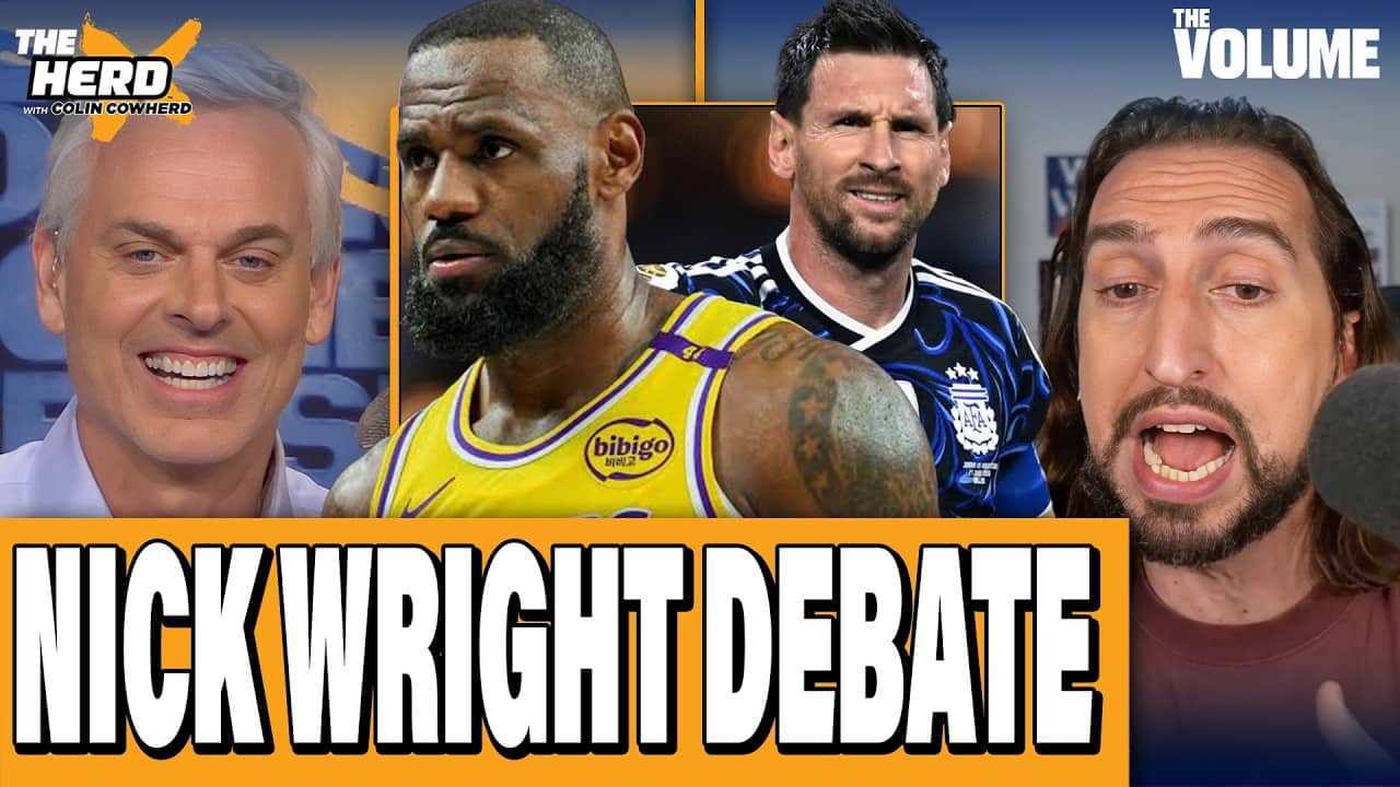 Nick Wright DEBATE: LeBron James NEXT TEAM + World Cup | Colin Cowherd: THE HERD