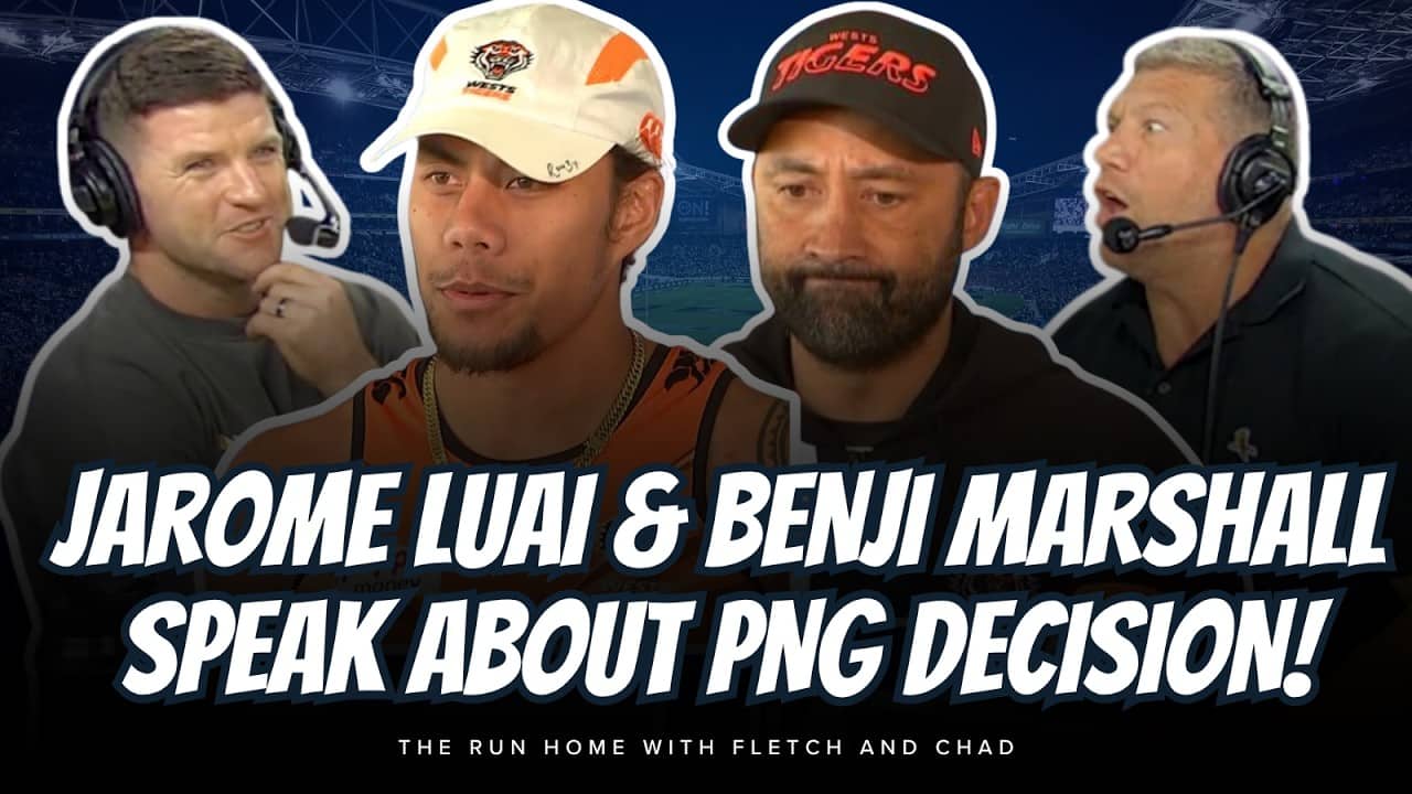 #NRL | Jarome Luai explains PNG decision! Fletch and Chad break it down!