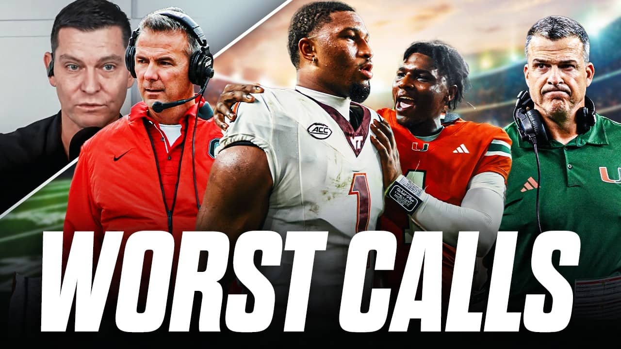 The WORST calls in College Football history that should have been REVERSED