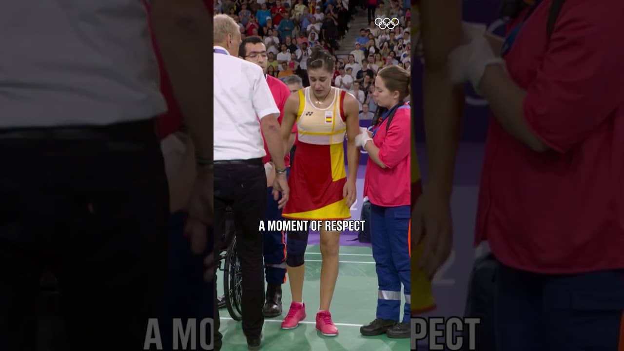 This is what the Olympic Spirit is all about! ❤️‍🔥