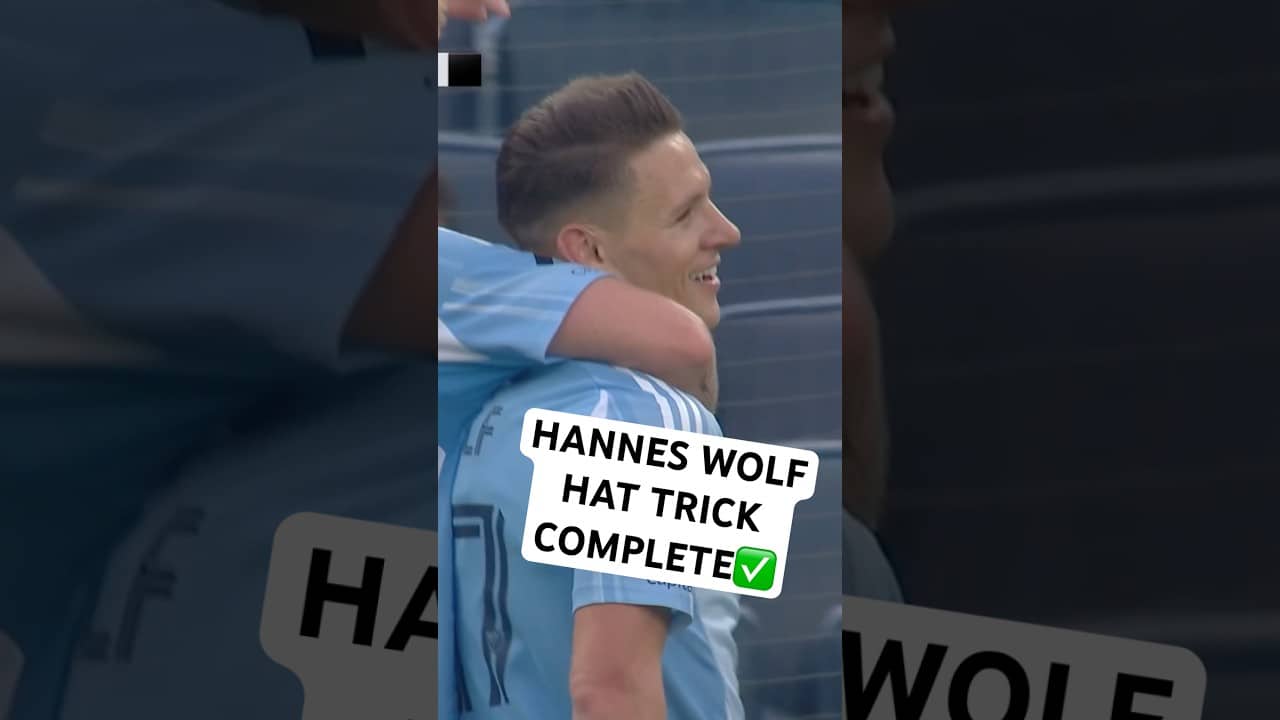 First hat trick of the season for @newyorkcityfc belongs to Hannes Wolf!👏