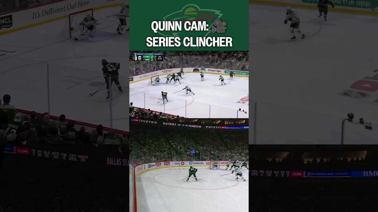 QUINN VISION: Series-Clinching Goal! 🫨