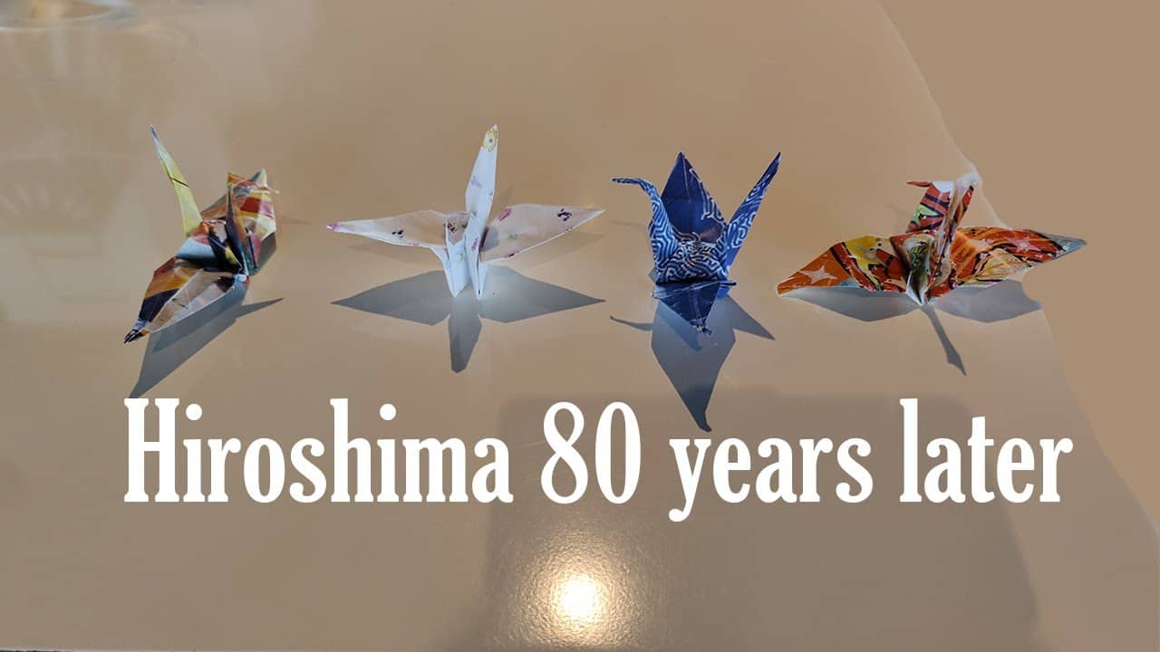 Hiroshima - 80 years after the bomb - a personal visit - Henry Olonga and family