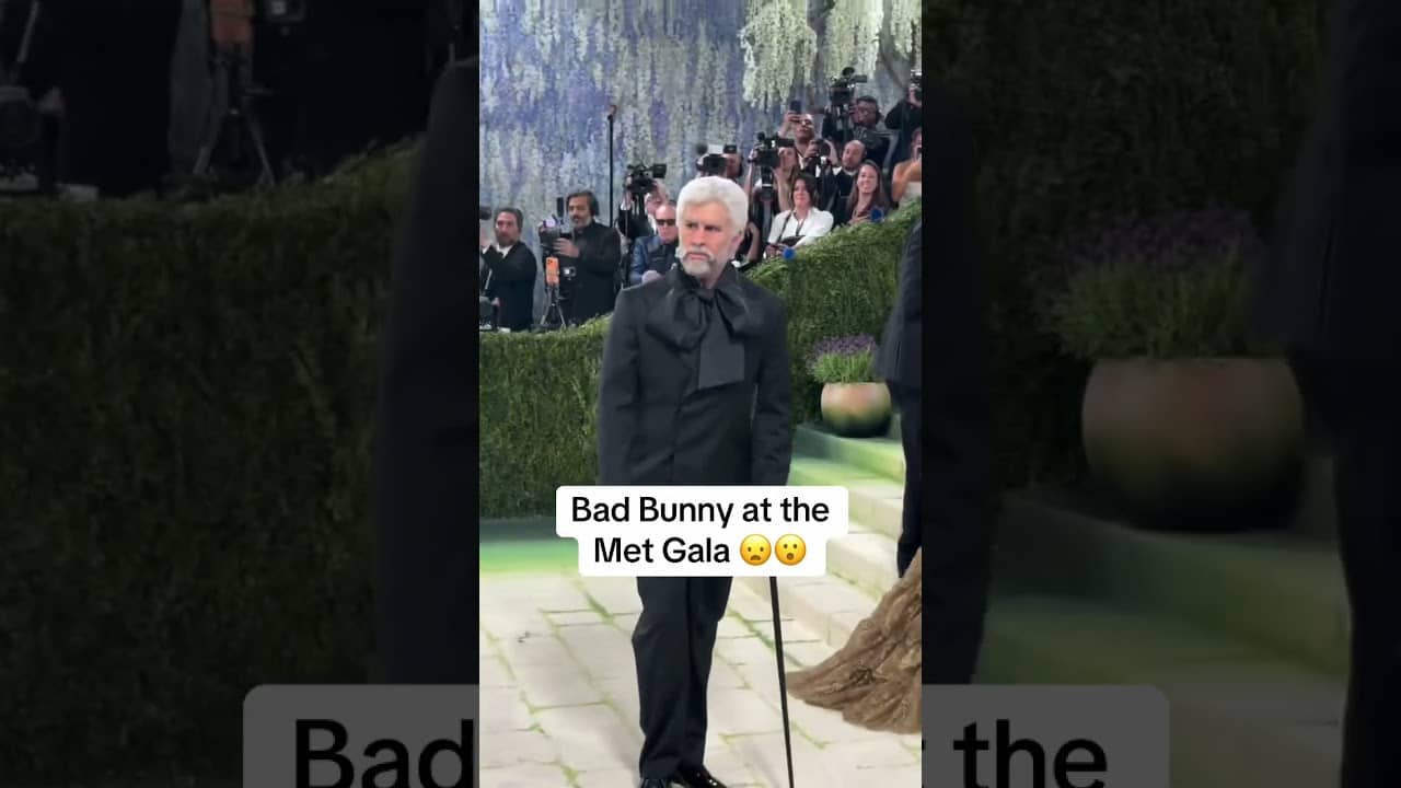 Old Bunny 👴 (via marieclairemag/IG) #MetGala