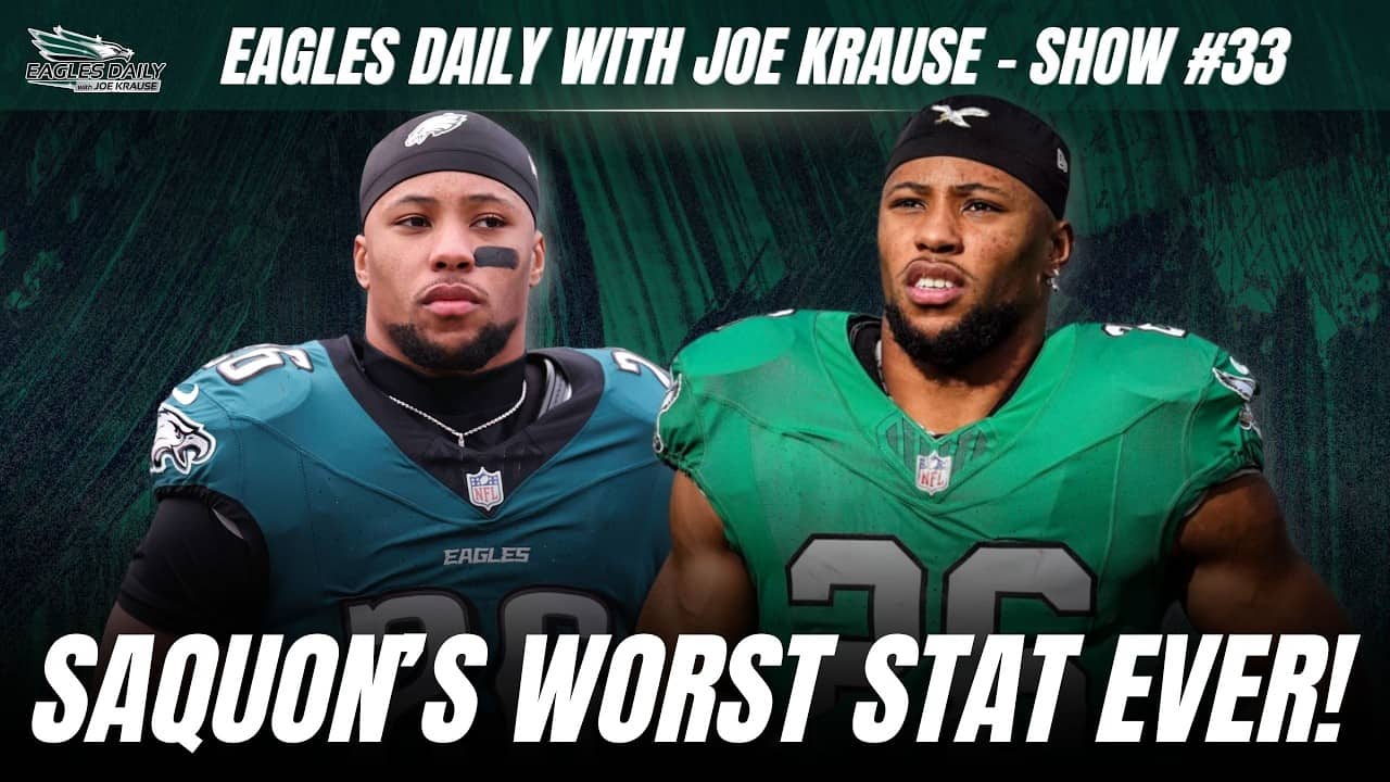 EAGLES DAILY: The Stats Expose the Eagles' Biggest Saquon Mistake