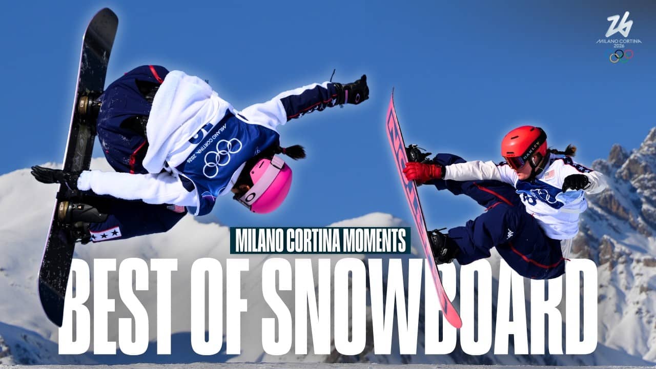 The 𝐁𝐄𝐒𝐓 of Snowboarding 🏂 | #MilanoCortina2026 Top Moments ❄️