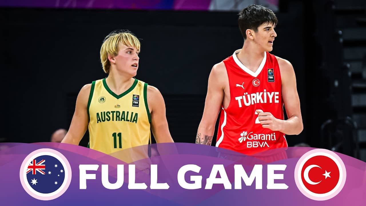 LIVE - Australia v Türkiye | FIBA U17 Basketball World Cup 2026 | 3rd Place Game