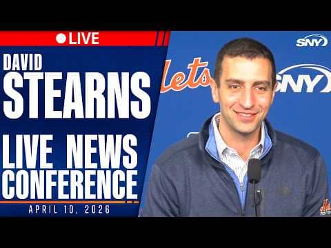 LIVE: David Stearns Homestand News Conferece