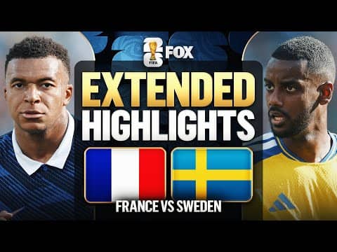 France vs Sweden Highlights 🌎🏆 2026 FIFA World Cup™ | Round of 32