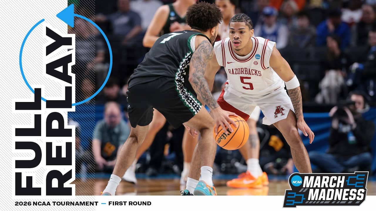 Arkansas vs. Hawaii: 2026 NCAA men's first round | FULL REPLAY
