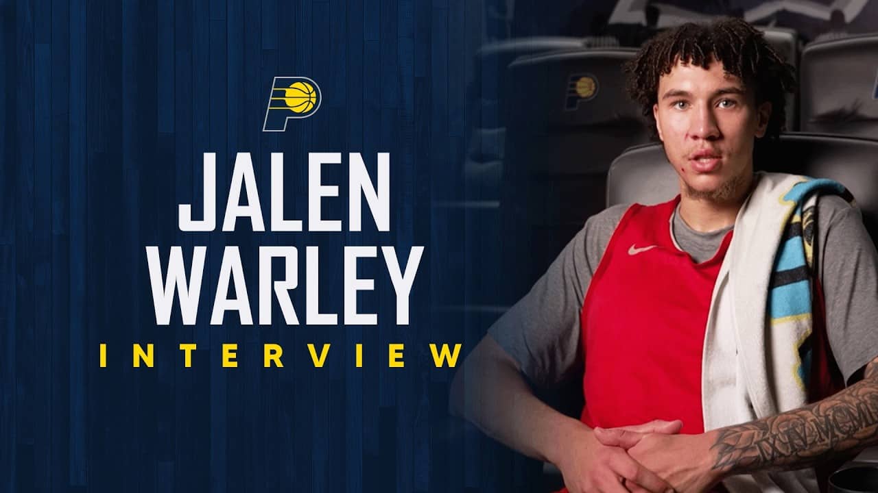 Jalen Warley 1-on-1 Interview | Indiana Pacers Prospect Workouts