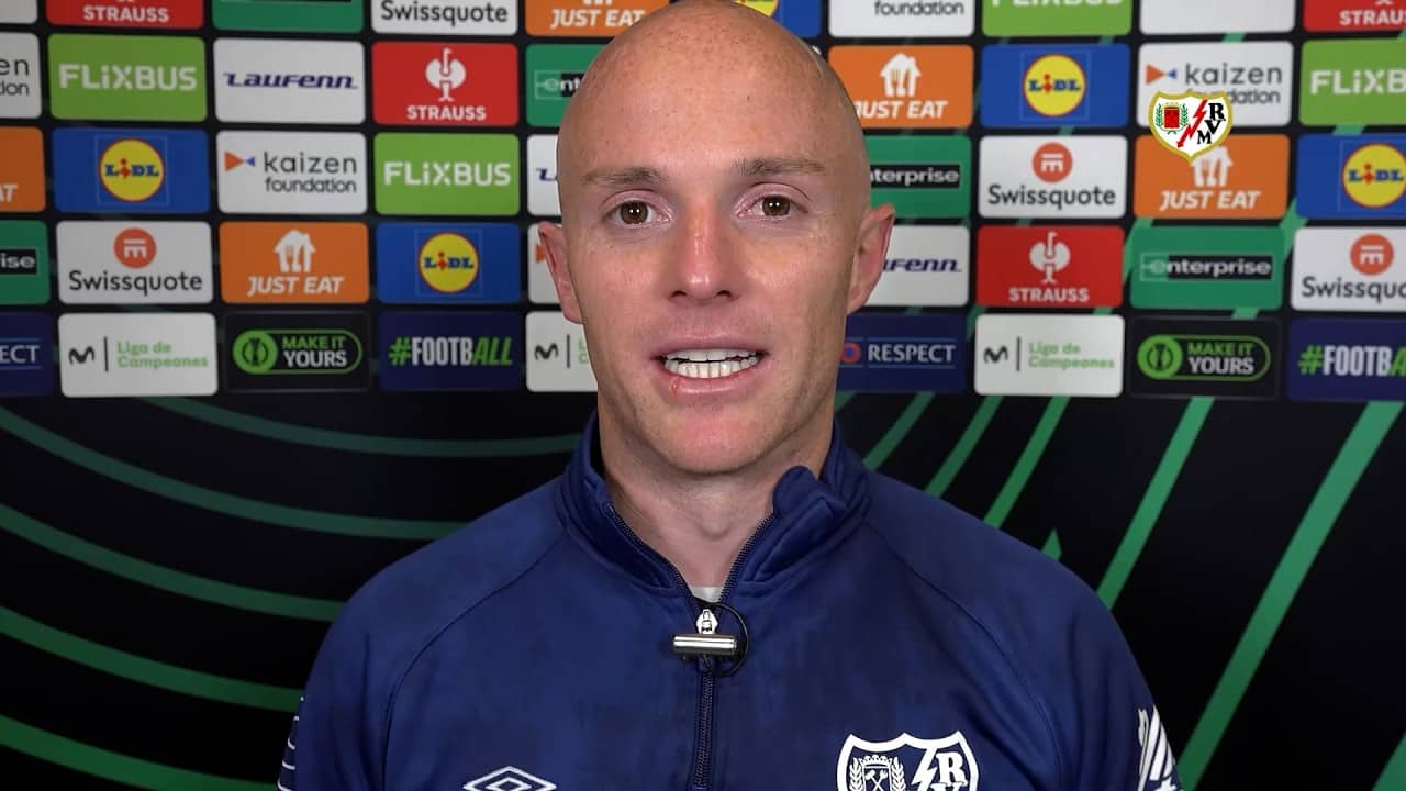 Isi Palazón tras el Rayo Vallecano 3 - AEK de Atenas 0