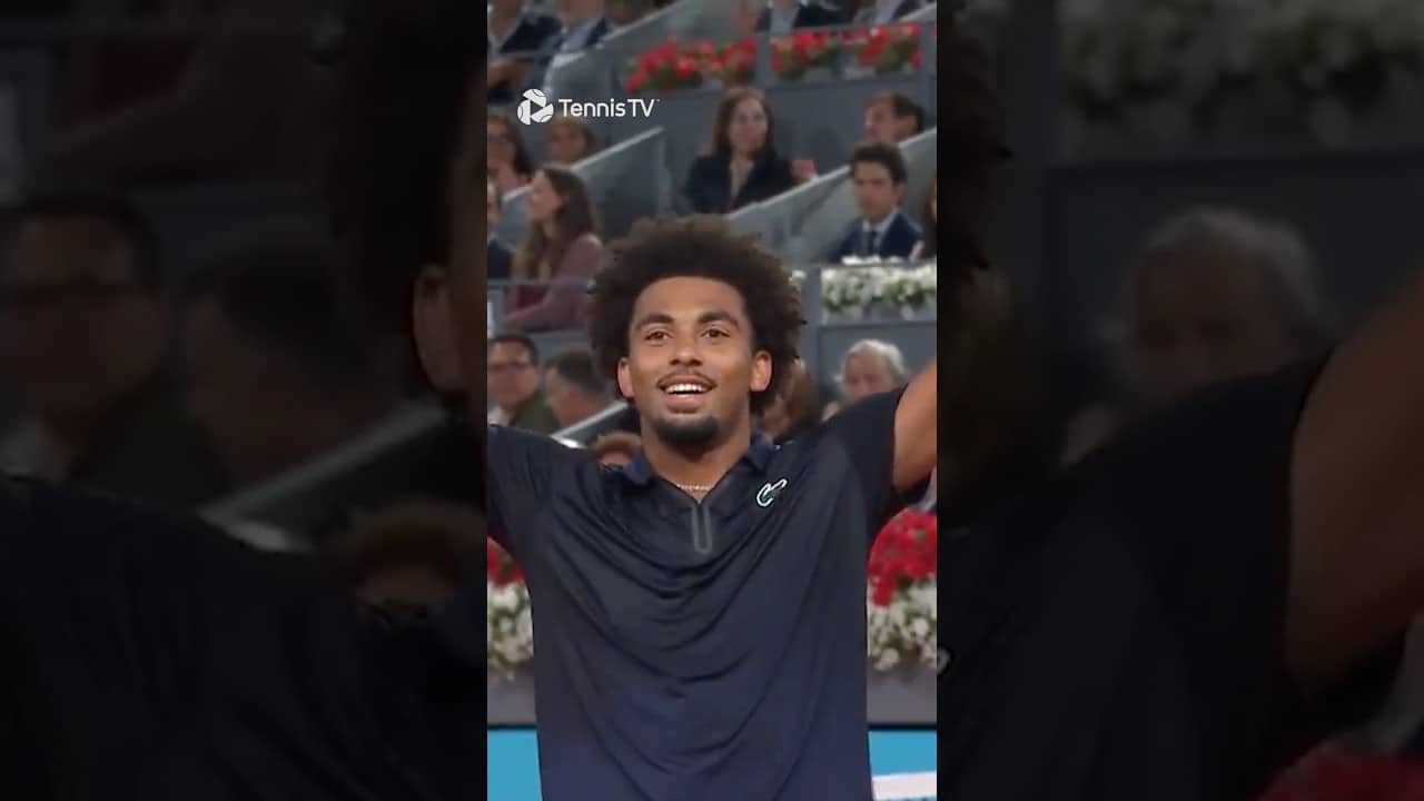 Arthur Fils reaches Madrid semi-finals in style ⭐️🇫🇷