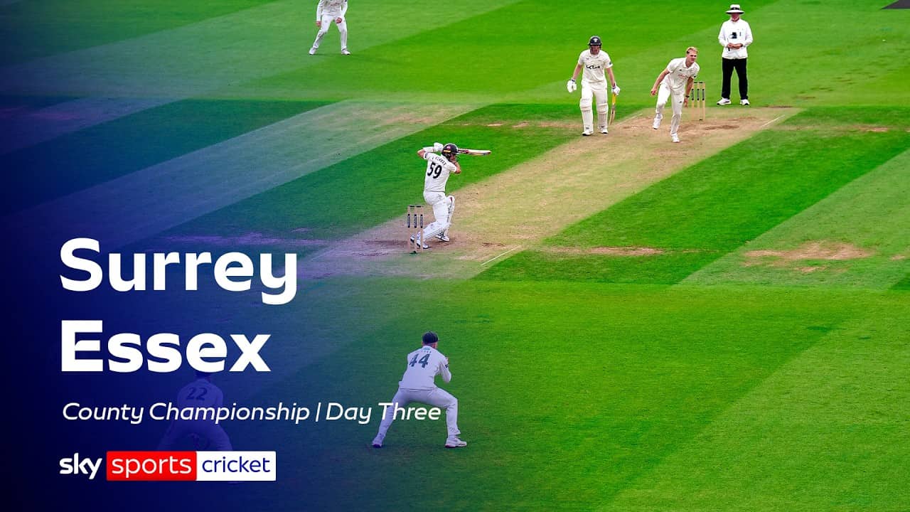 Surrey vs Essex | County Championship | Day Three