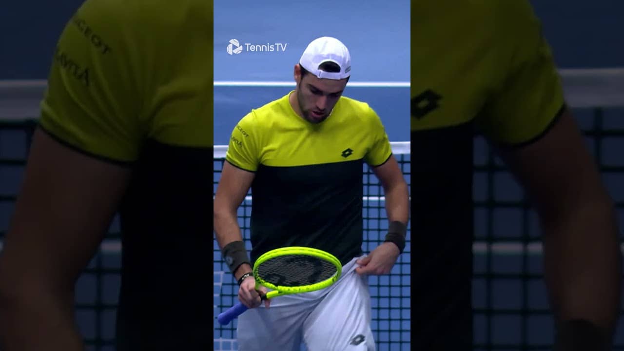 Berrettini vs Dimitrov is ART 😮‍💨🎨