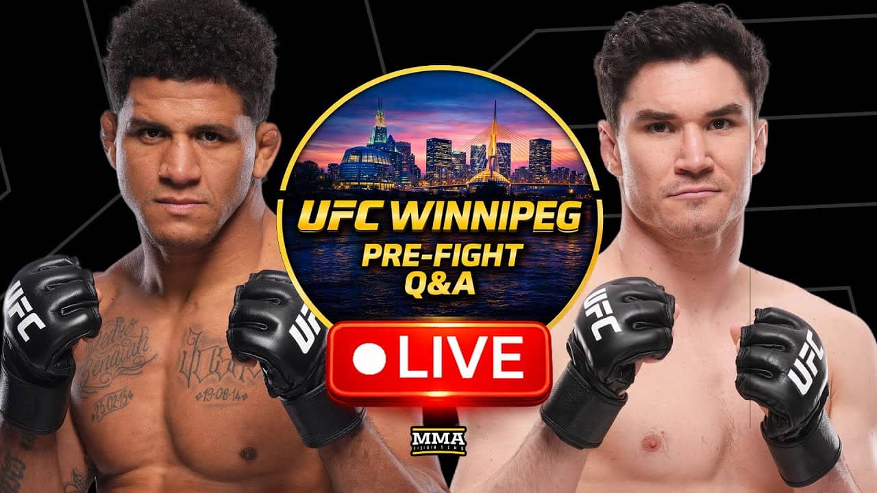 UFC Winnipeg: Burns vs. Malott LIVE Pre-Fight Show | MMA Fighting