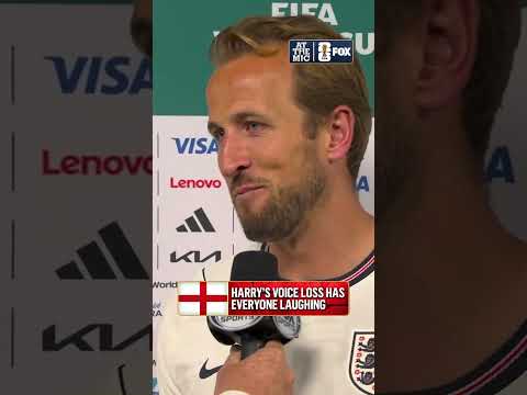 Harry Kane on his voice malfunction postgame
