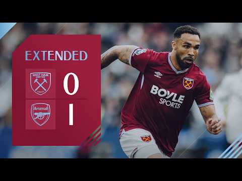 West Ham 0-1 Arsenal | Premier League Extended Highlights